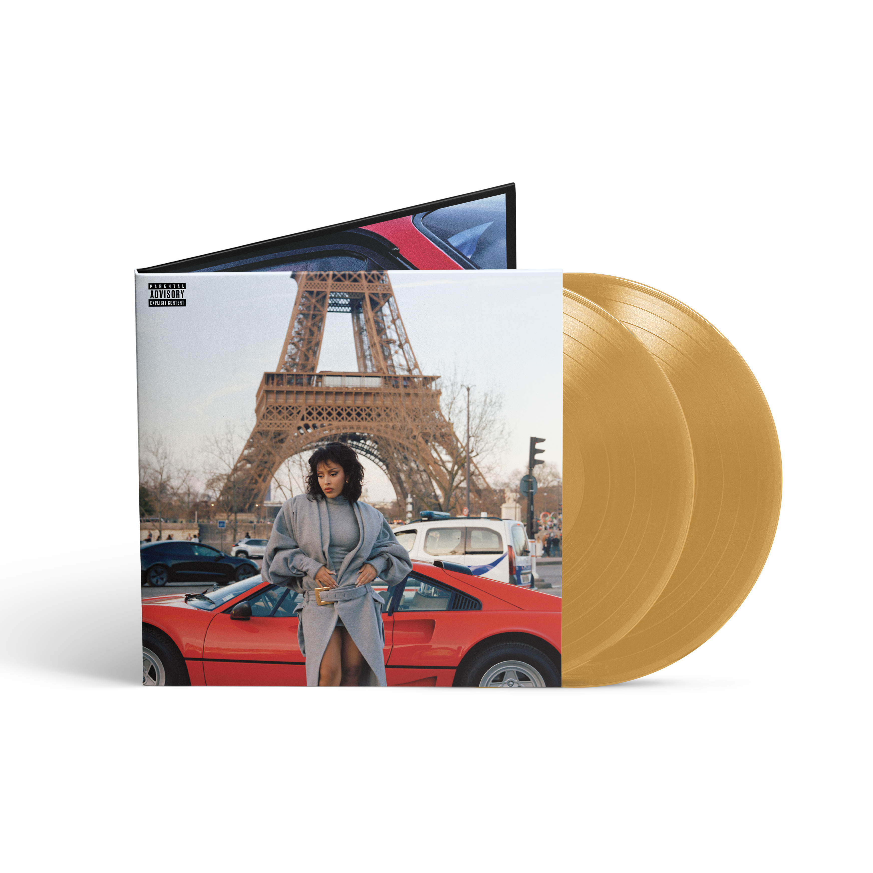 vinyle « VIE » marbré or « Tour Eiffel » - exclusivité D2C